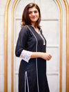 Black two piece Kurta set